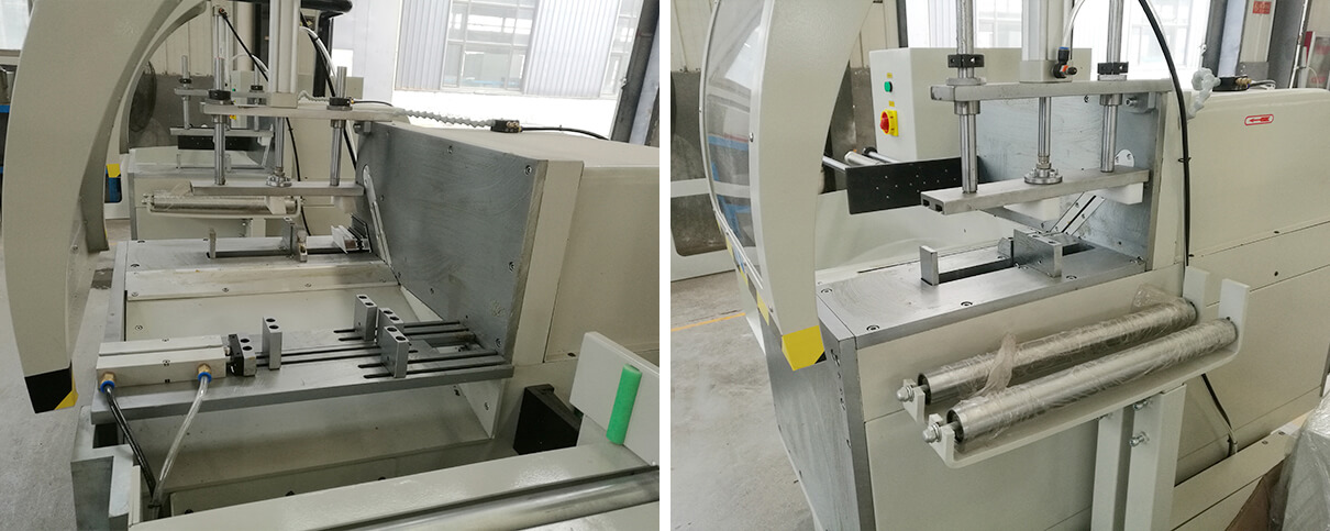 鋁型材45°數顯高效切割鋸床